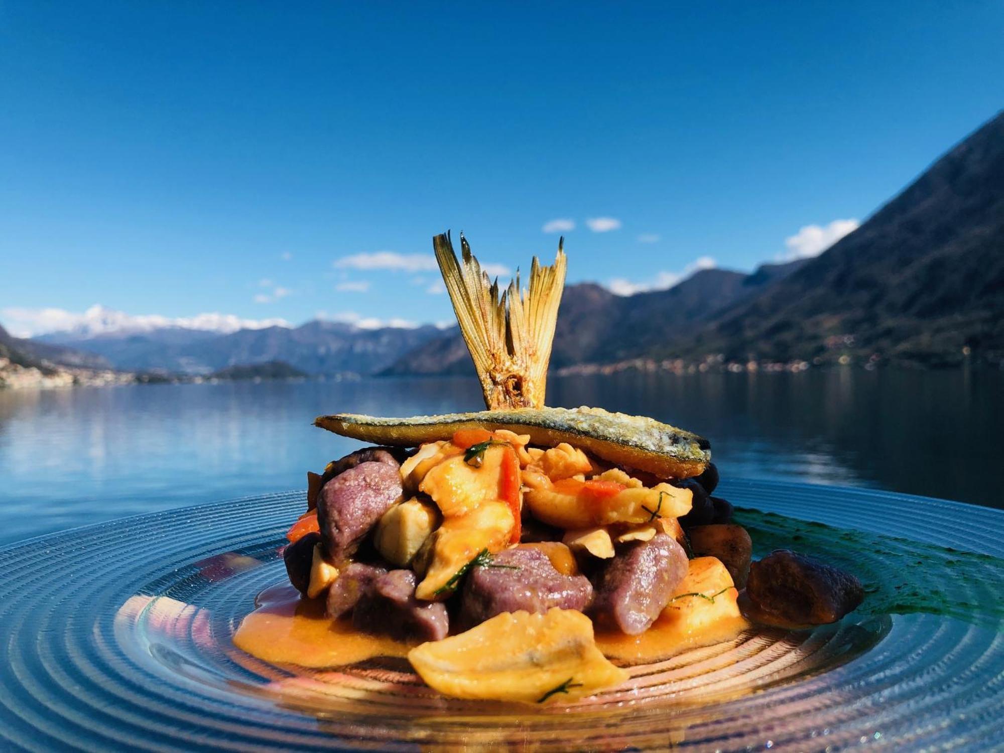 Villa Belvedere Como Lake Relais Argegno Luaran gambar